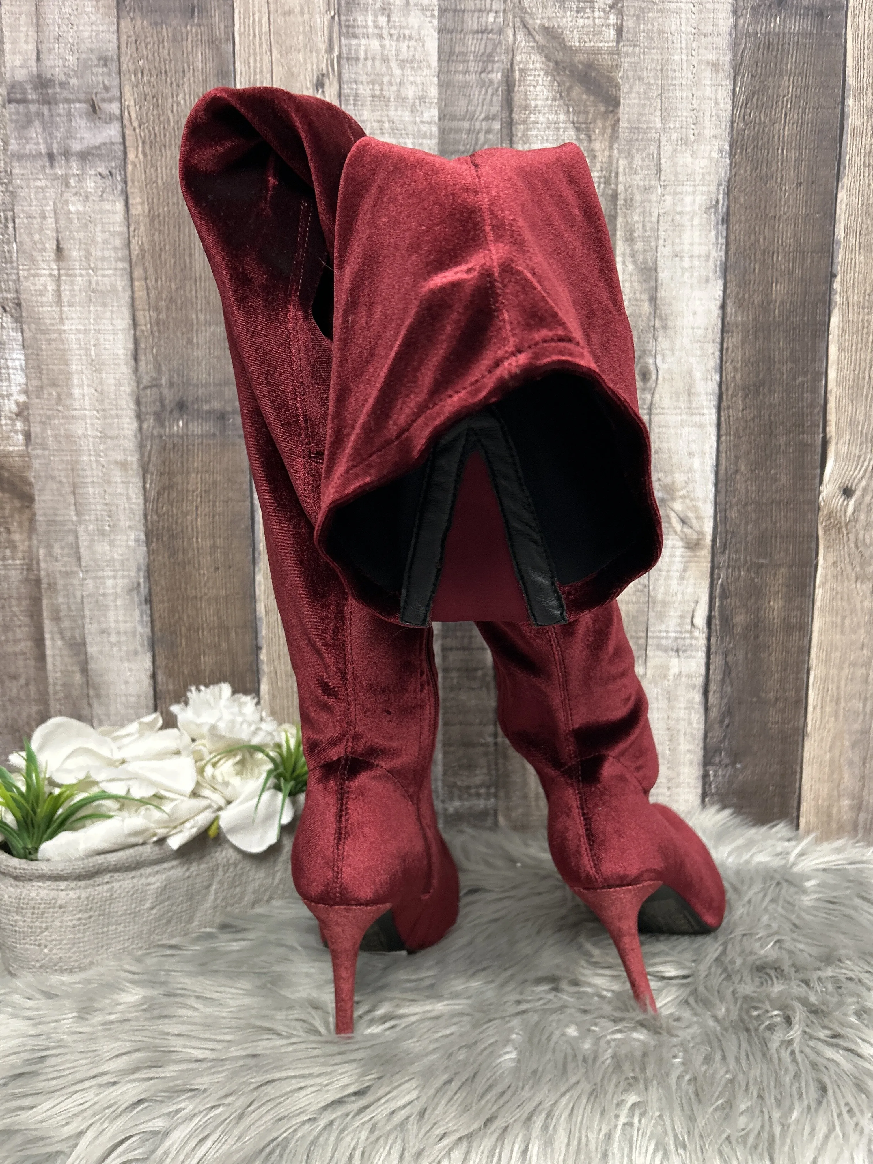 Boots Over-the-knee Heels By Cme  Size: 10